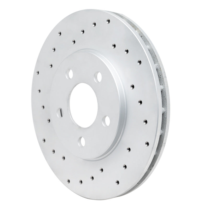 DFC 95-00 Chrysler Cirrus Front Left Drilled Geoperformance Rotor