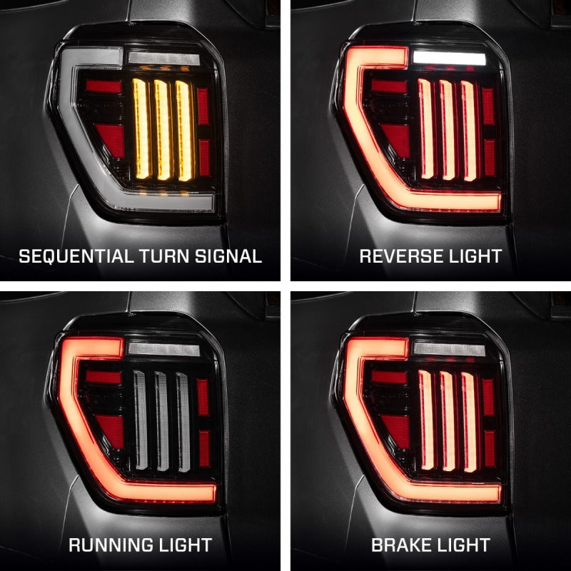 Form Lighting 2010-2024 Toyota 4Runner LED Tail Lights Smoked (Pair)