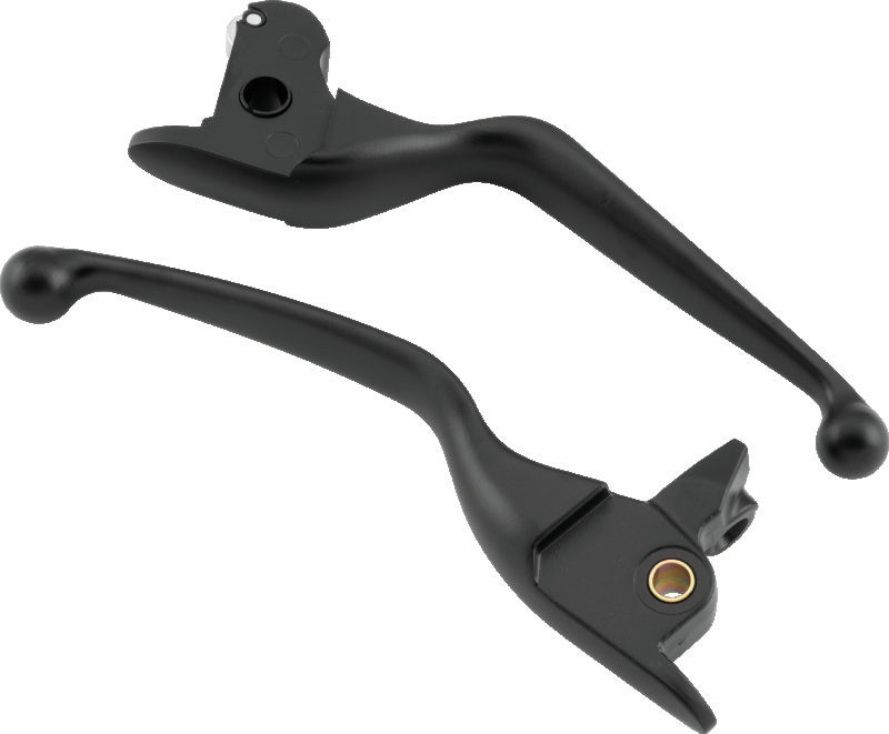 Bikers Choice 14-16 FLH FLT Black Hydraulic Clutch / Brake Lever Set
