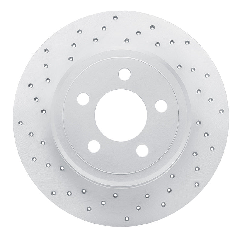 DFC 05-23 Chrysler 300 Rear Left Drilled Geoperformance Rotor