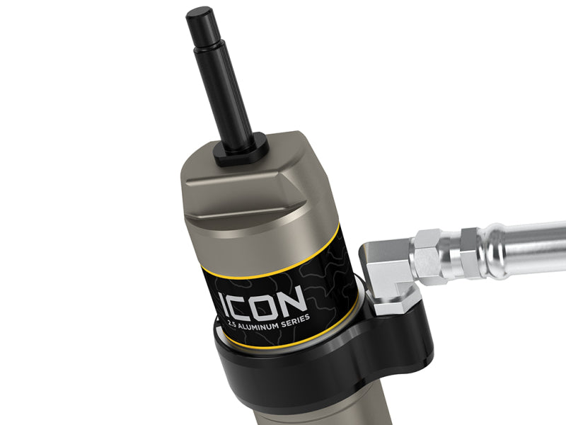 ICON 05-23 Toyota Tacoma 0-1.5in Lift Rear VS 2.5 Alum Remote Resi Shock Absorber w/ CDXS Pair