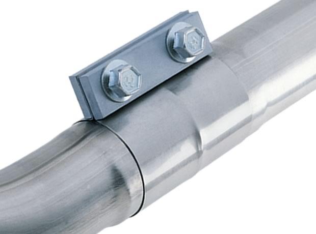 Borla Universal 2.75in (70mm) Stainless Steel Half Moon Clamp